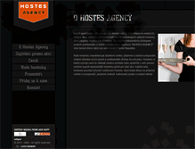 Tablet Screenshot of hostesagency.cz